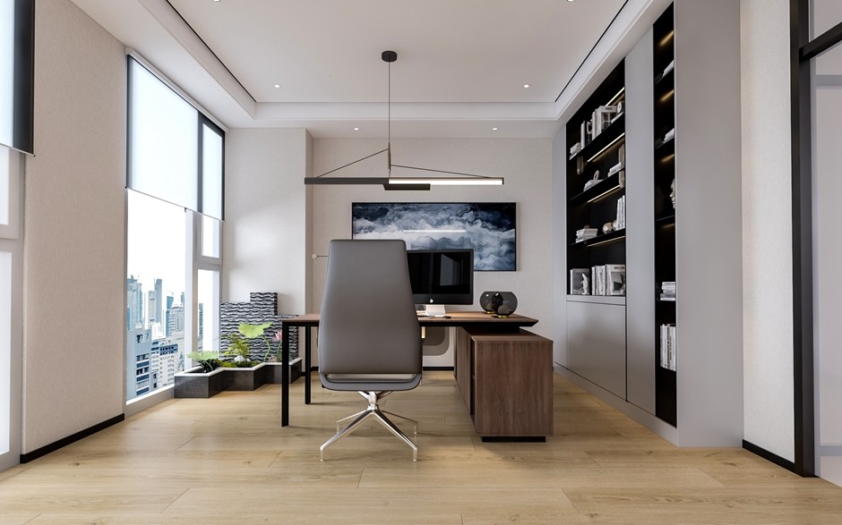 鄭州金水區(qū)辦公室裝修設(shè)計(jì)效果圖