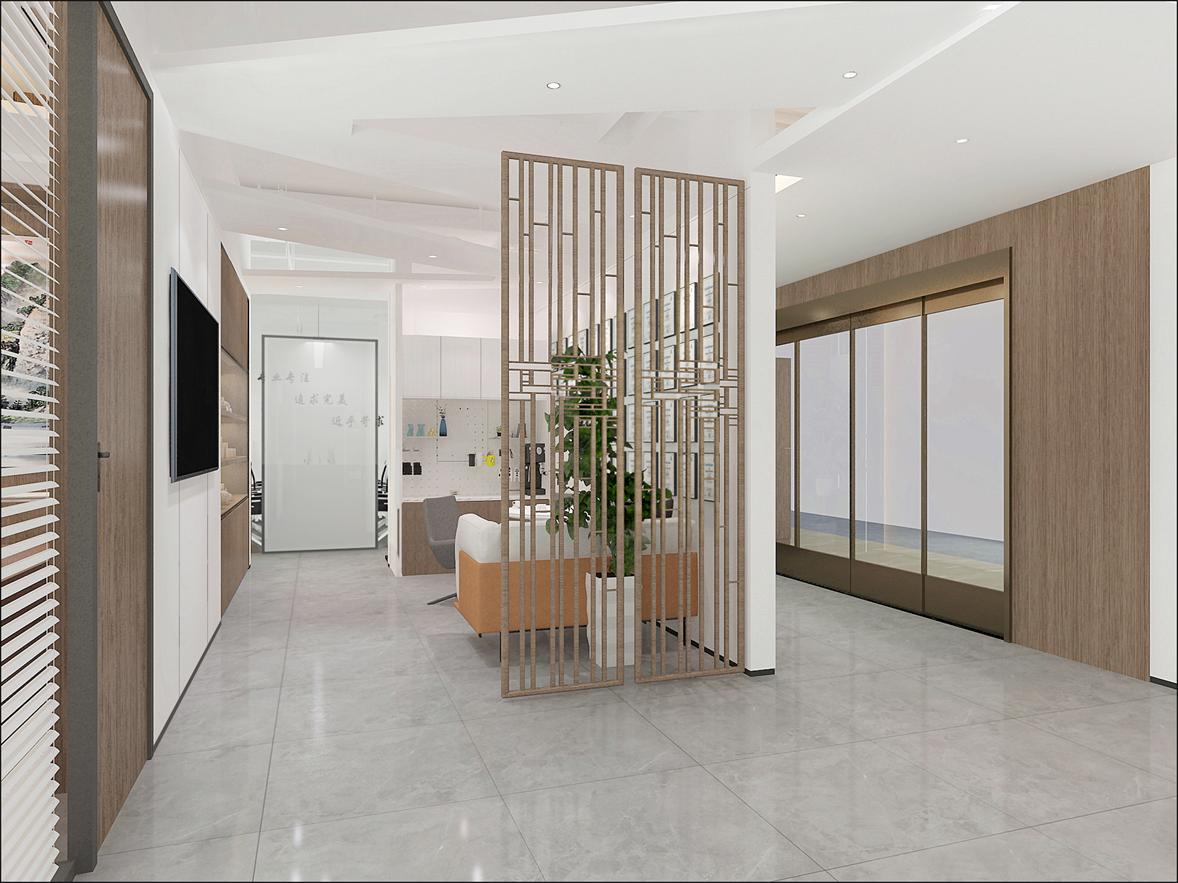 鄭州中原區(qū)辦公室裝修設(shè)計效果圖