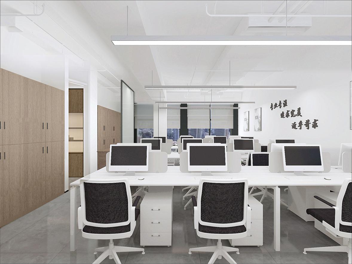 鄭州中原區(qū)辦公室裝修設(shè)計效果圖