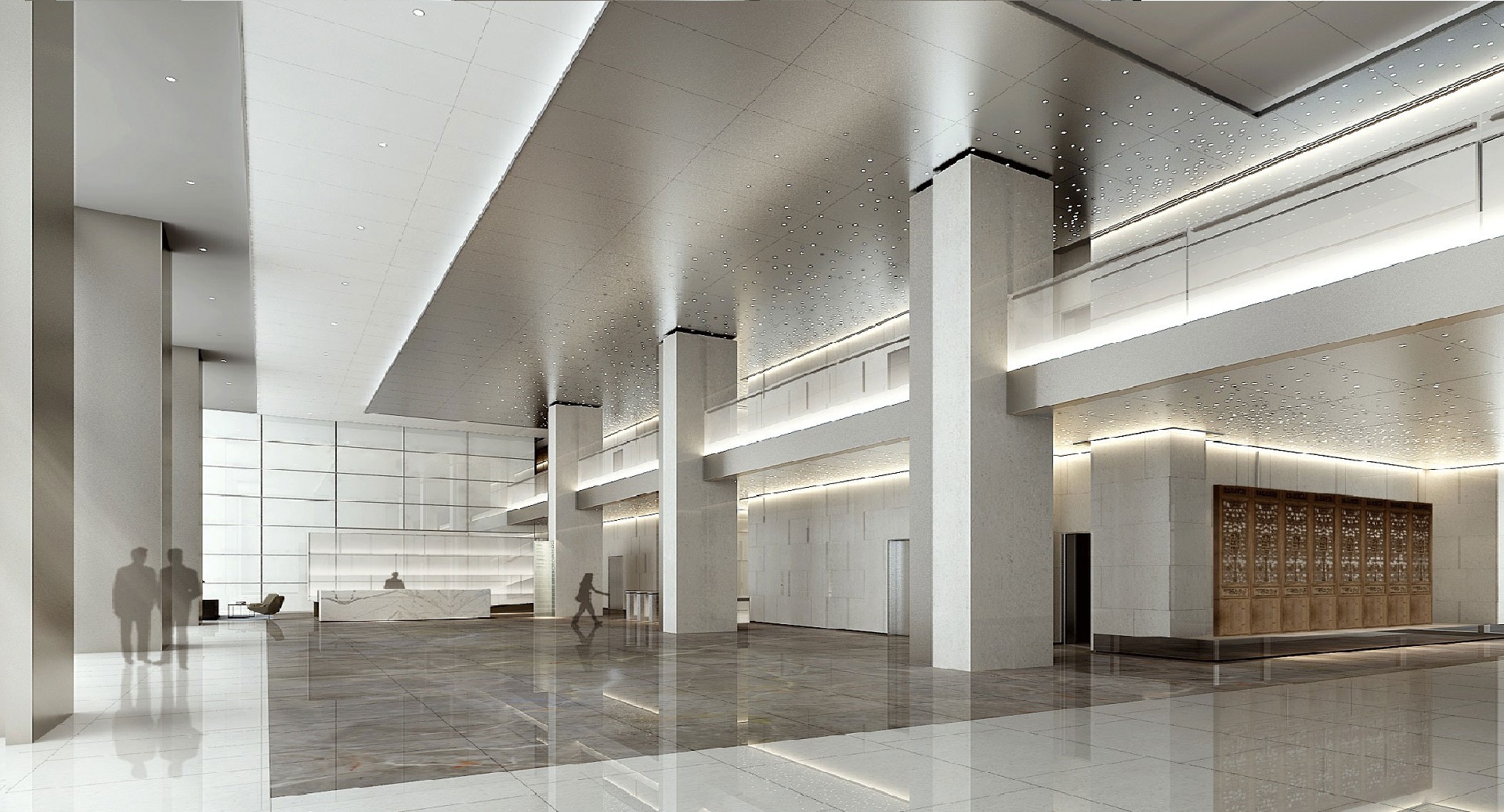 新鄉(xiāng)機械公司辦公樓裝修設計案例