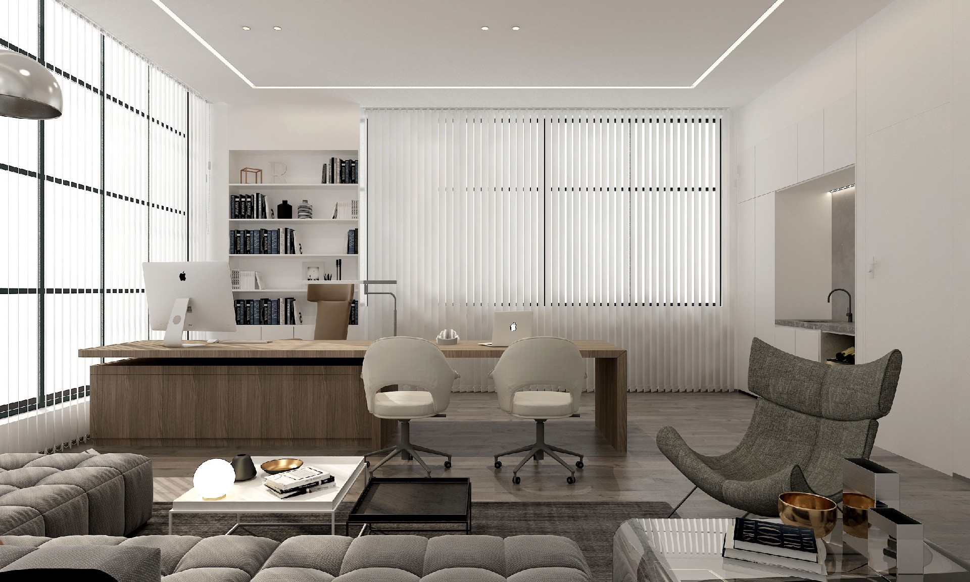 新鄉(xiāng)機械公司辦公樓裝修設計案例