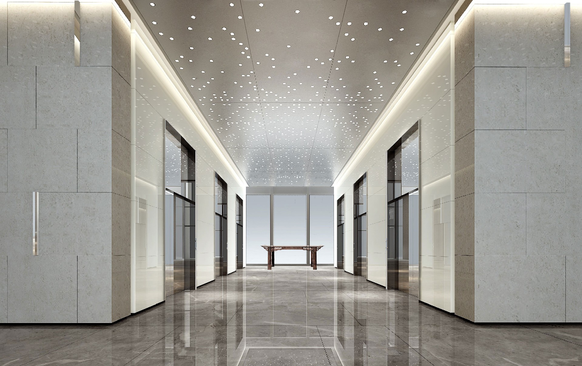 新鄉(xiāng)機械公司辦公樓裝修設計案例