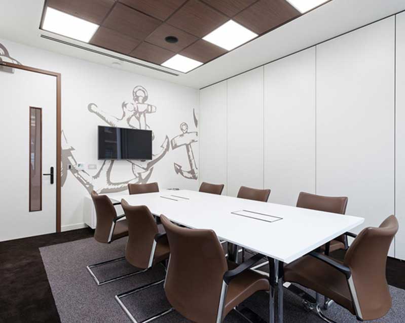 現(xiàn)代簡約800平米辦公室裝修設(shè)計效果圖