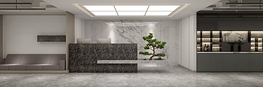 600平米國企辦公室裝修效果圖-600平米國企辦公空間設(shè)計