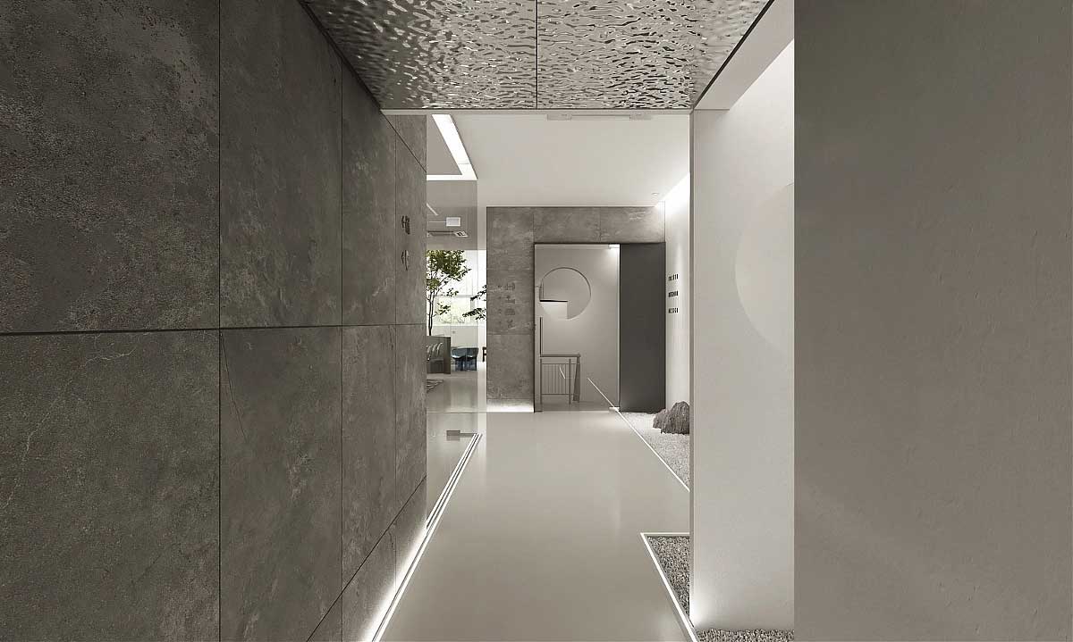 簡(jiǎn)約辦公空間設(shè)計(jì)-鄭州辦公室裝修效果圖