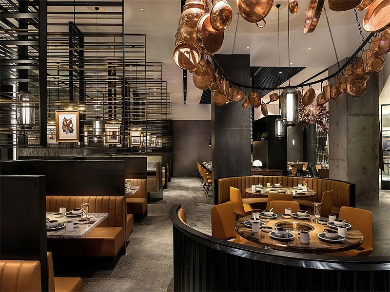 鄭州火鍋店裝修效果圖-火鍋店設(shè)計施工案例