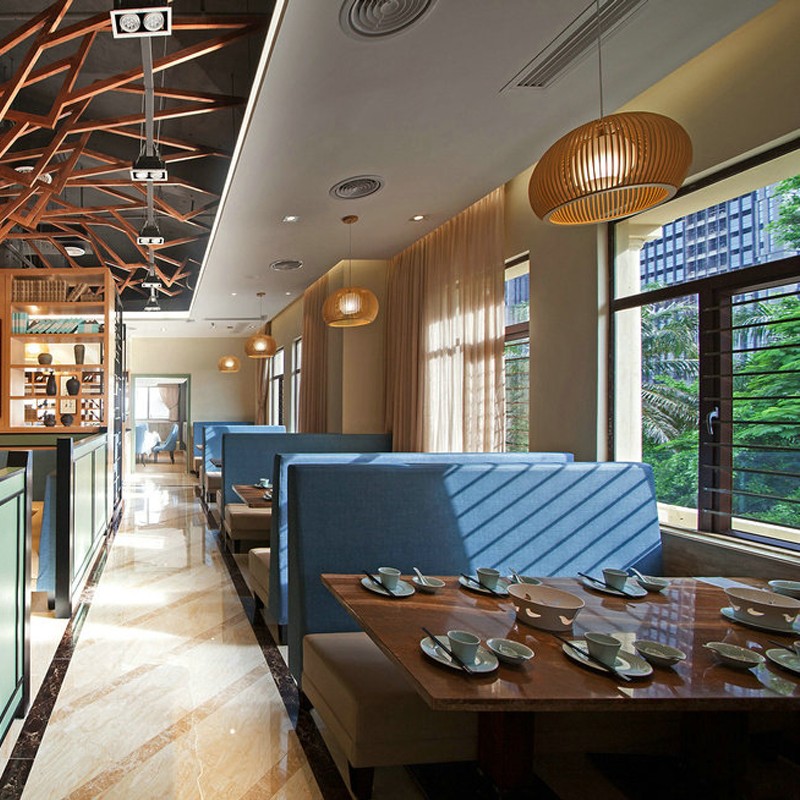 鄭州中餐廳設(shè)計-中餐館裝修設(shè)計效果圖