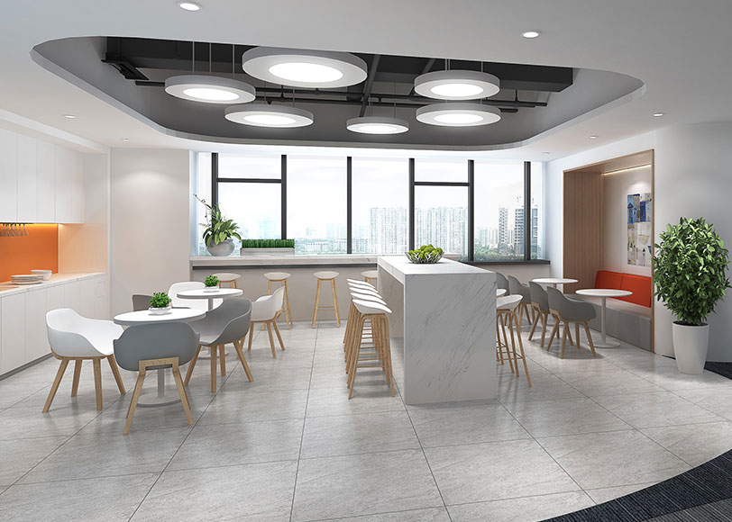700平米科技公司辦公室裝修設(shè)計(jì)效果圖