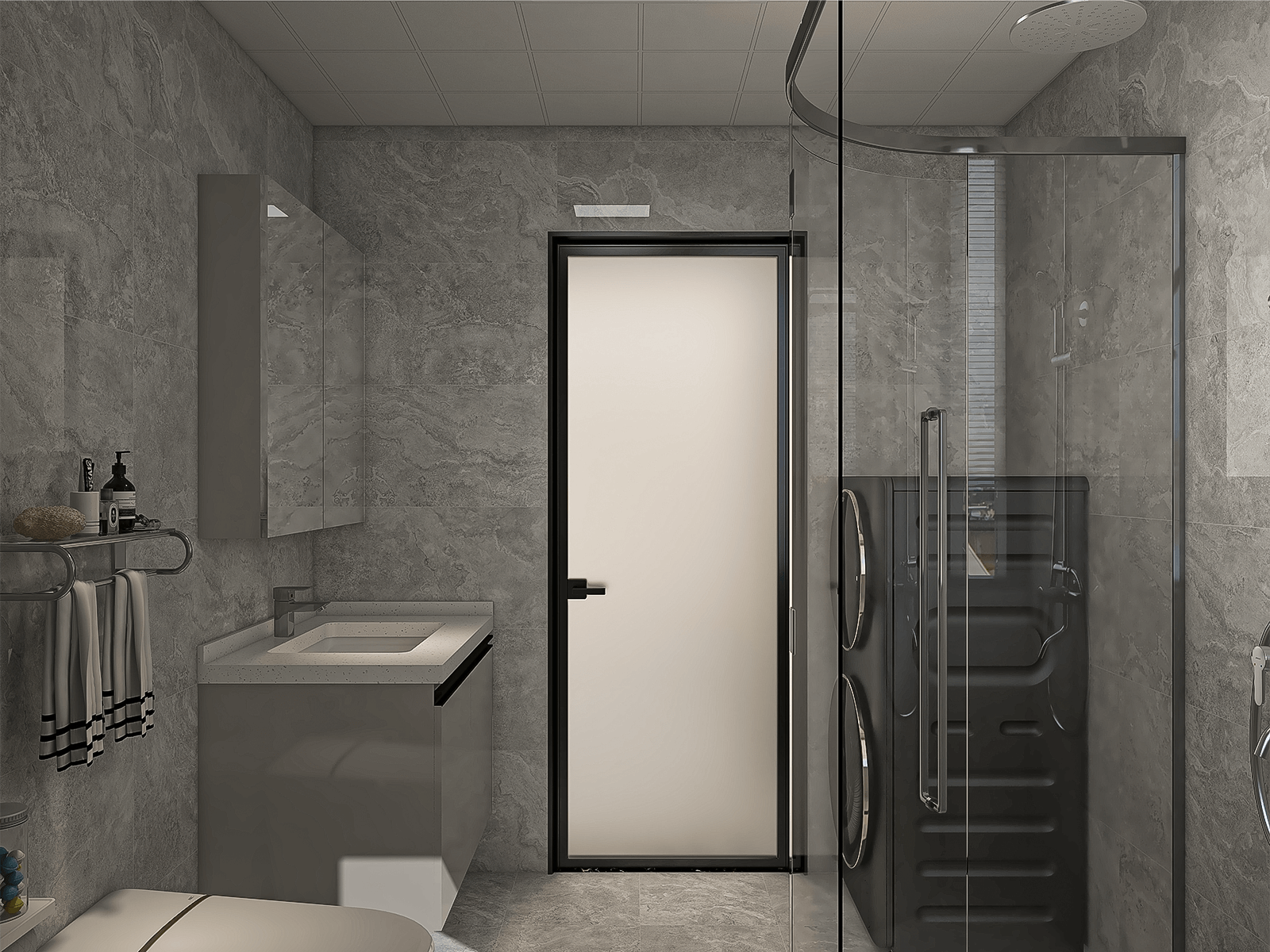 150平米新中式三居室裝修設(shè)計(jì)效果圖