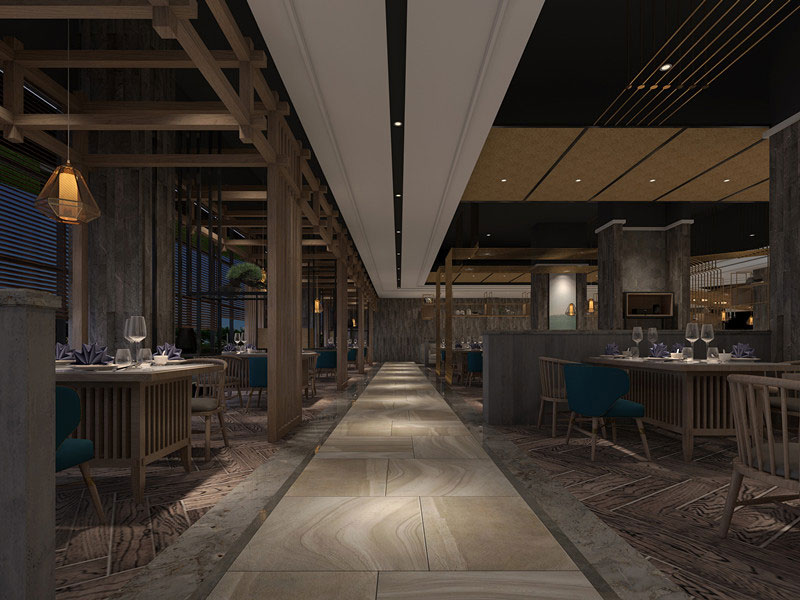 洛陽(yáng)480平米中餐廳裝修設(shè)計(jì)效果圖