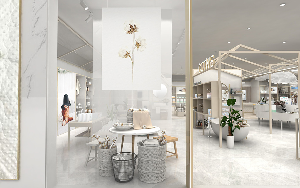 280平米母嬰品牌空間專(zhuān)賣(mài)店設(shè)計(jì)效果圖