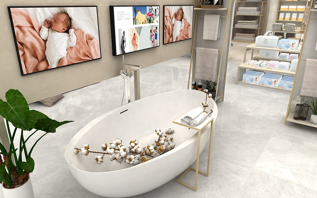 280平米母嬰品牌空間專(zhuān)賣(mài)店設(shè)計(jì)效果圖