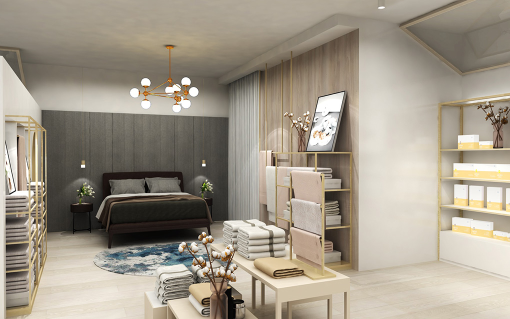 280平米母嬰品牌空間專(zhuān)賣(mài)店設(shè)計(jì)效果圖