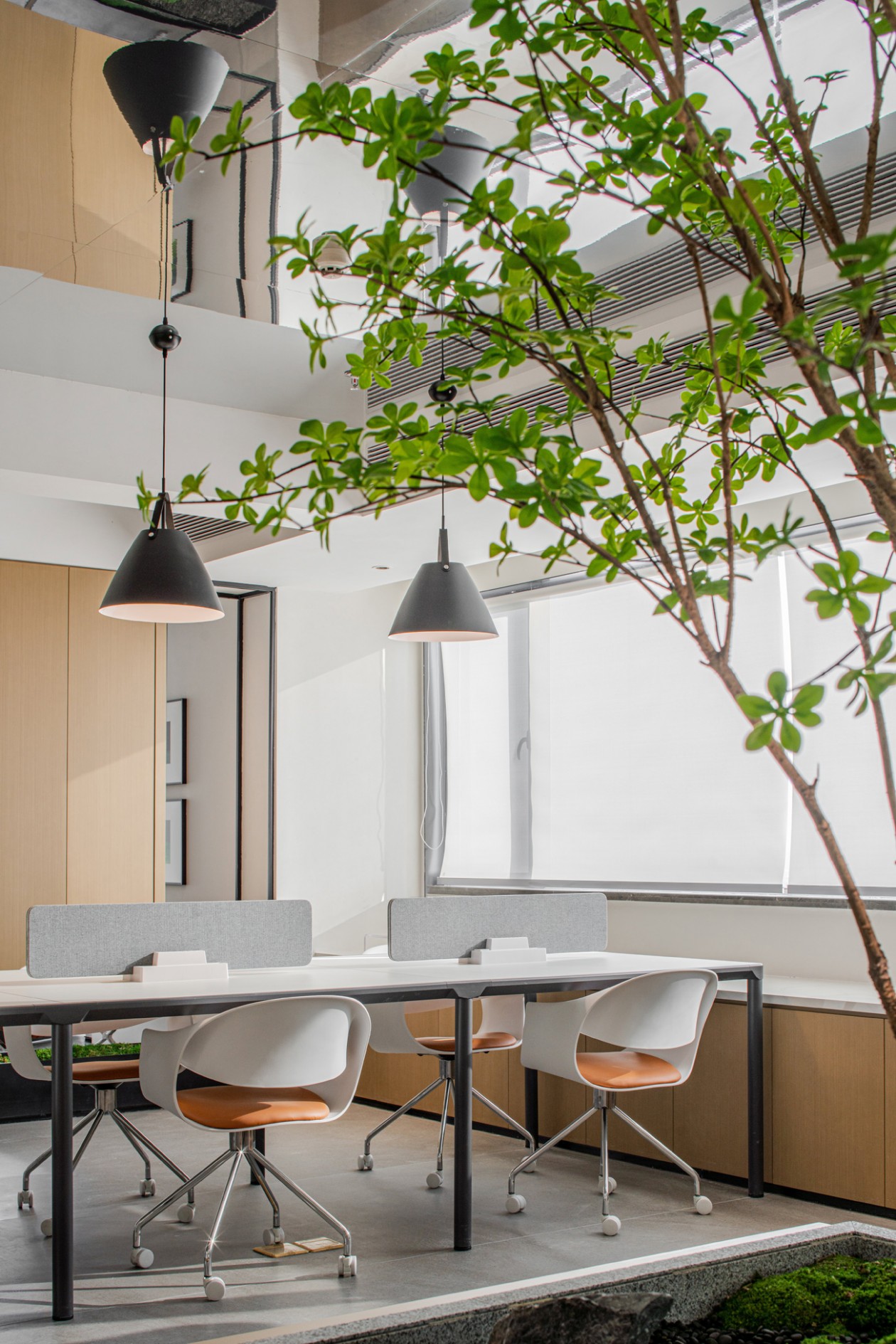 新鄉(xiāng)廠房辦公樓改造裝修設計效果圖