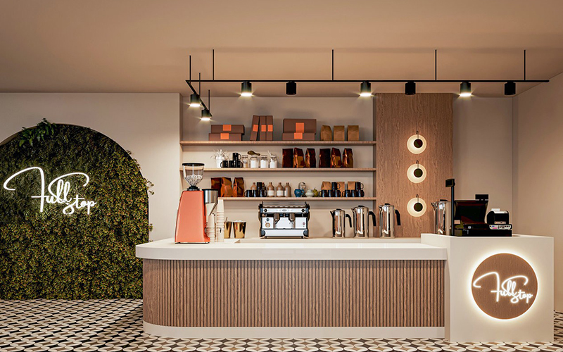 400平米靜語茶舍裝修設(shè)計效果圖