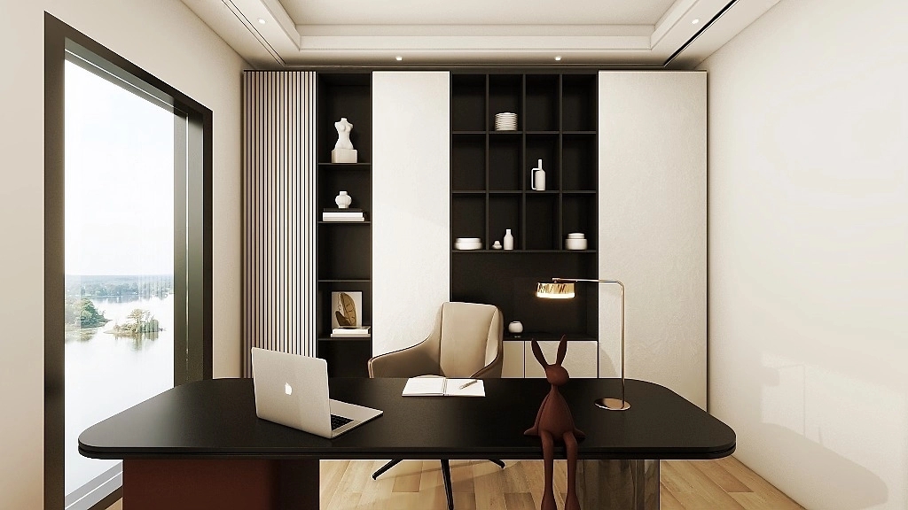 185平米公司辦公室裝修設(shè)計效果圖