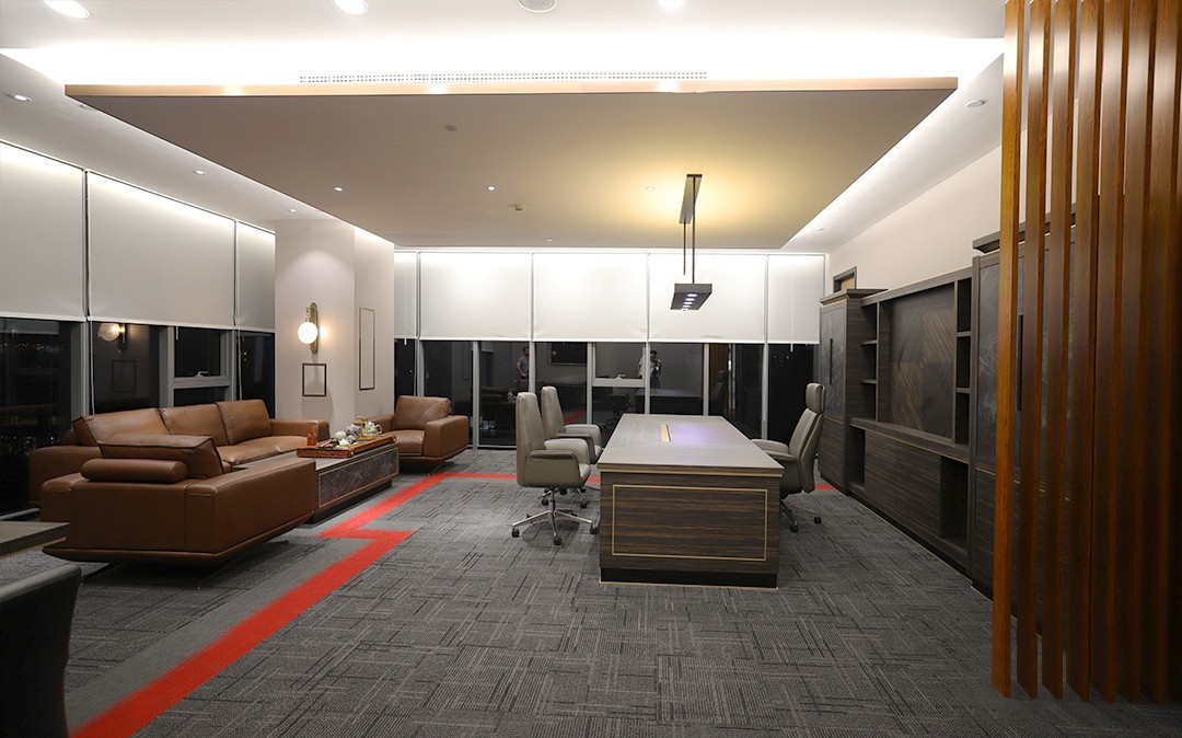 2300平米辦公寫字樓裝修設(shè)計效果圖