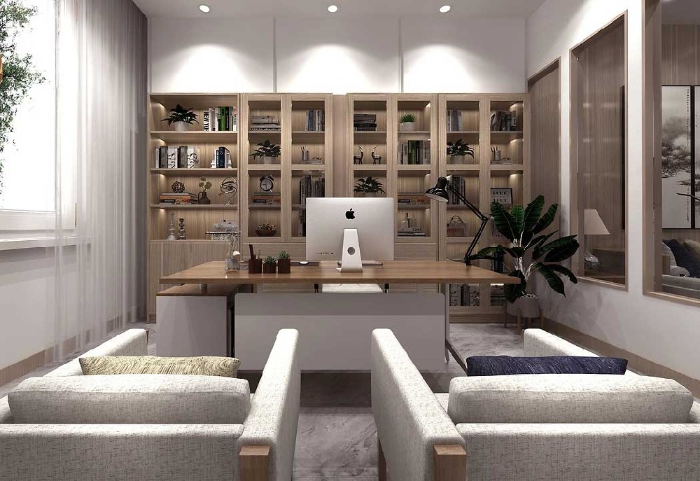 210平米學(xué)校辦公室接待室裝修設(shè)計(jì)效果圖