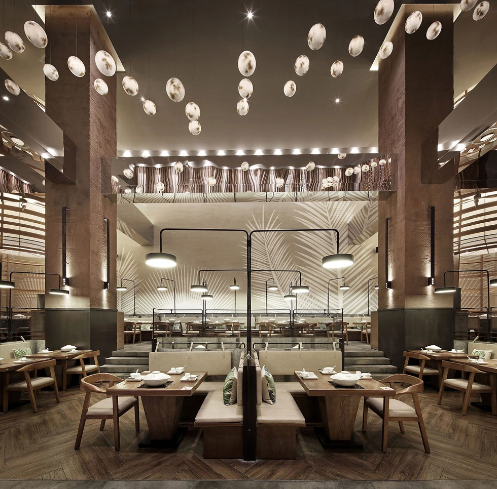 371平米中餐廳裝修設(shè)計效果圖