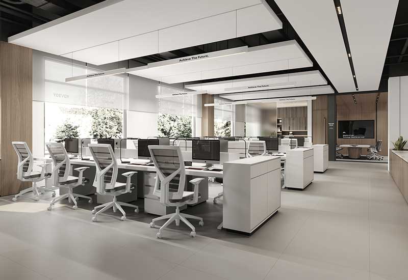 475平米鄭州企業(yè)辦公室設計效果圖