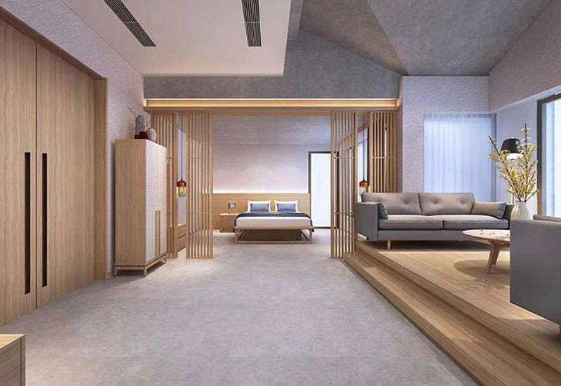 現(xiàn)代簡約民宿酒店裝修設(shè)計(jì)效果圖