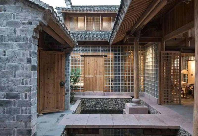 古鎮(zhèn)民宿設計改造效果圖