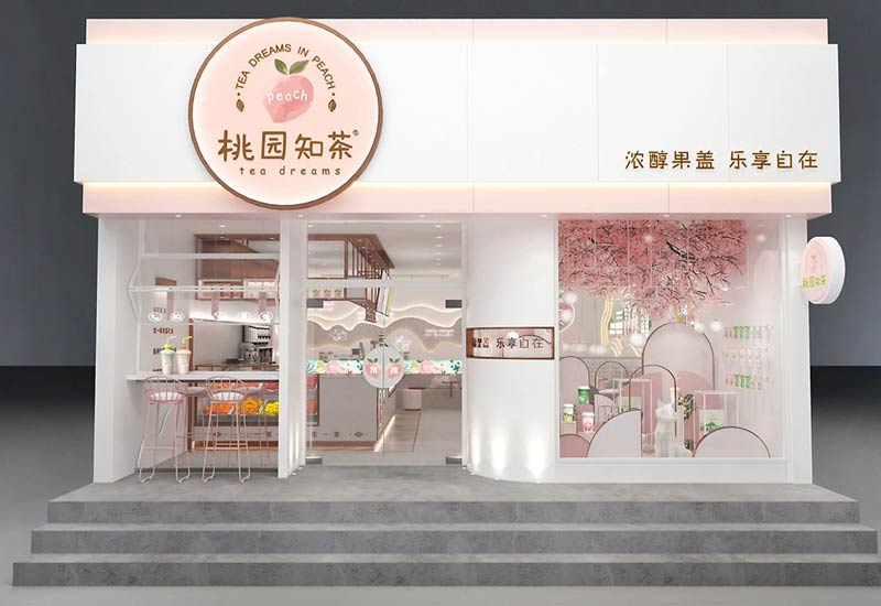 鄭州奶茶店設(shè)計：時尚與傳統(tǒng)的茶飲文化交匯