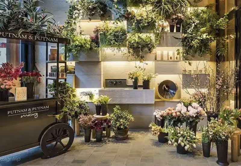 鄭州花店裝修設(shè)計(jì)：自然氛圍與鮮花保鮮展示區(qū)規(guī)劃