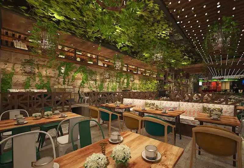 鄭州素食餐廳裝修：環(huán)保材料與自然風(fēng)格的營造