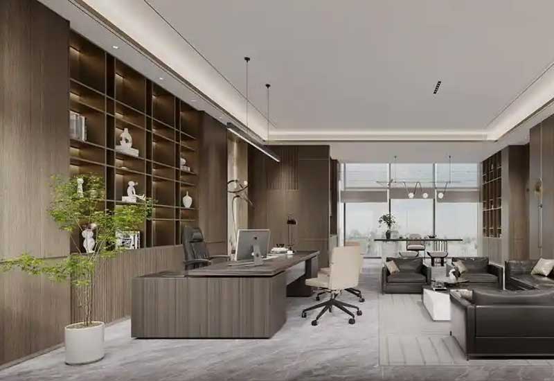 鄭州財務公司裝修如何提升保密性？霧化玻璃+隔音氈