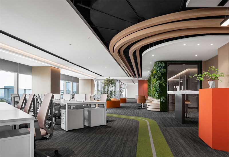 鄭州辦公室裝修施工報價中人工費(fèi)占比優(yōu)化