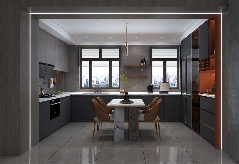 鄭州家裝設(shè)計(jì)：廚房動(dòng)線混亂？3招優(yōu)化"黃金三角"操作區(qū)