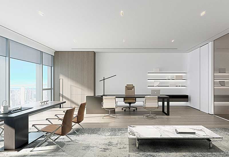 鄭州辦公室裝修設(shè)計費是否值得？施工落地效果參考