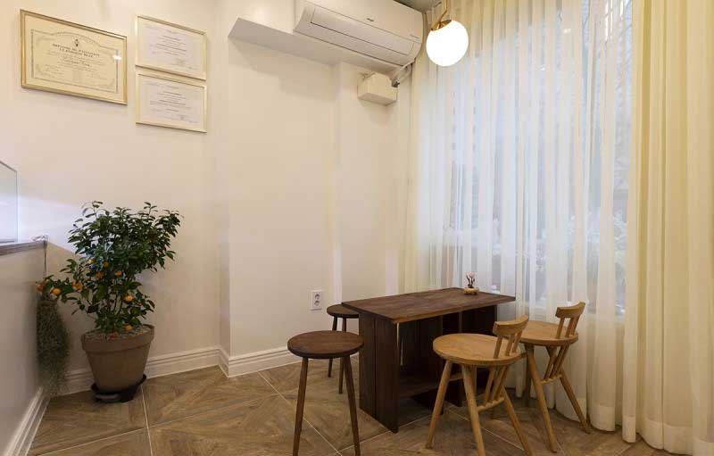 65平米法式甜點(diǎn)咖啡館裝修效果圖