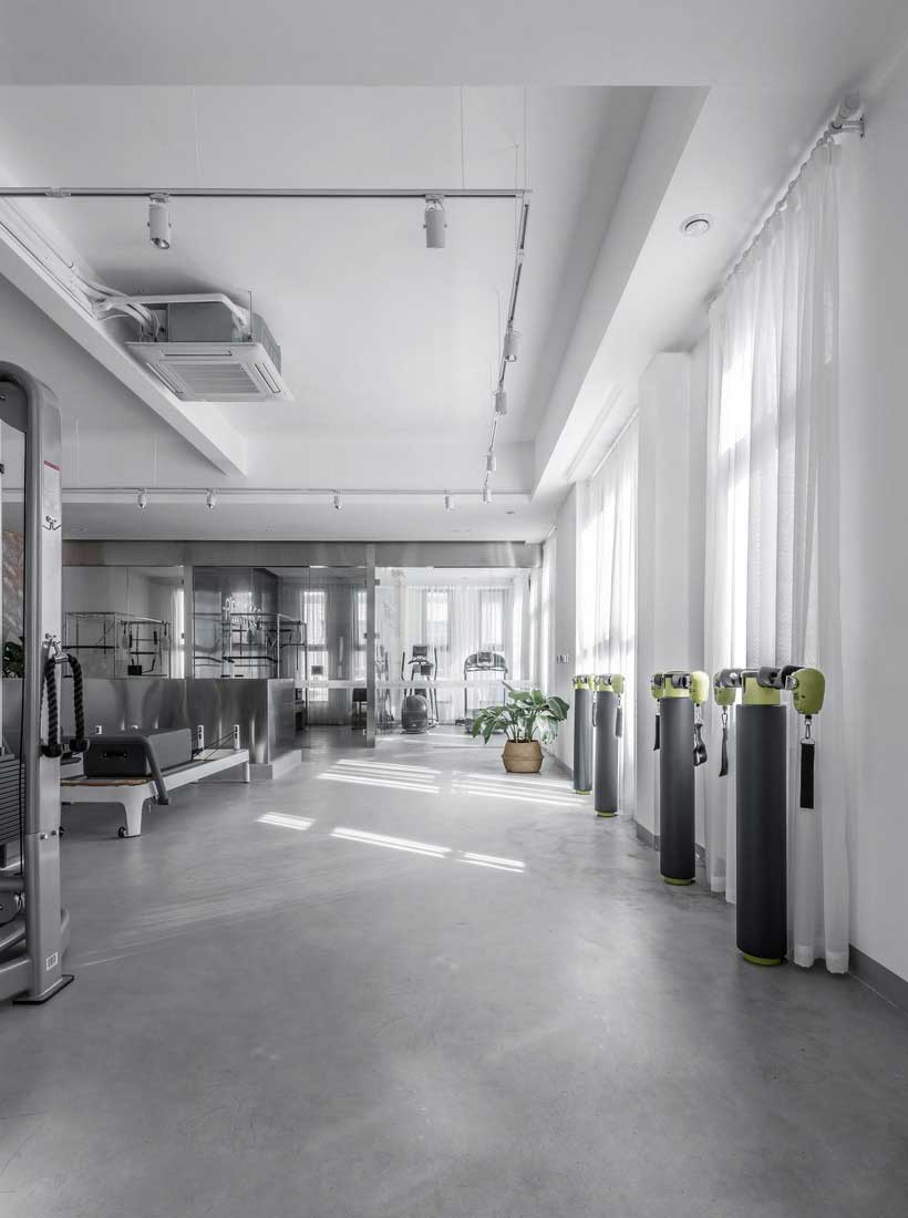 350平米混搭健身房裝修設(shè)計效果圖