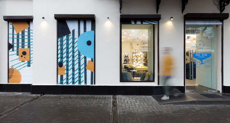 90平米理發(fā)店裝修設計效果圖