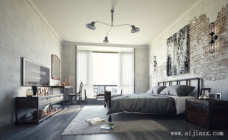 簡(jiǎn)樸的混搭風(fēng)格三居室裝修效果圖