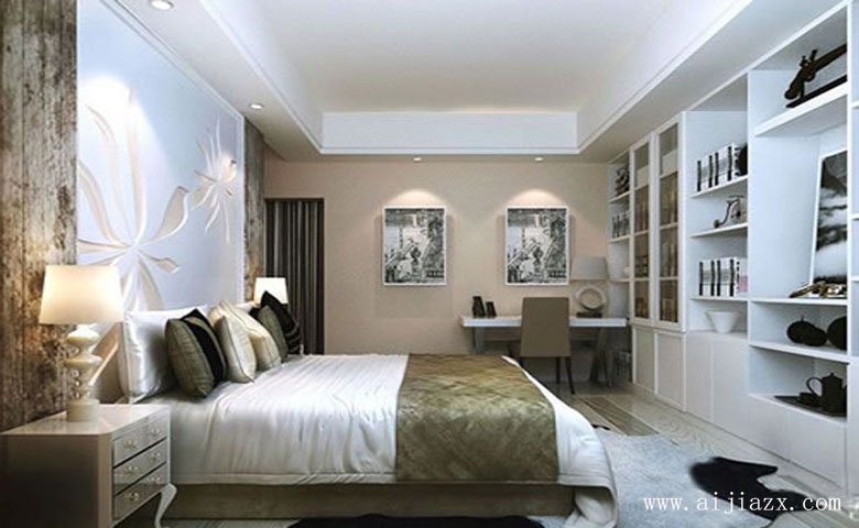 簡單純美的簡約北歐風(fēng)格兩居室主臥室裝修效果圖