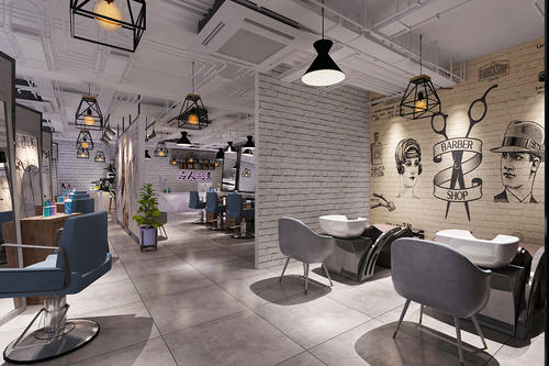 鄭州100平方左右的美容美發(fā)店裝修設計的費用要多少?