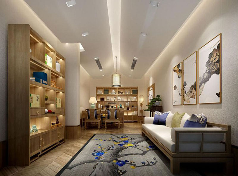 鄭州足浴店裝修設(shè)計公司:浴店裝修的店門設(shè)計