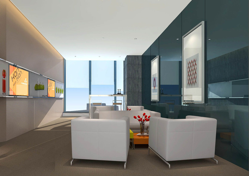 有條理的鄭州辦公室裝修設(shè)計(jì)，讓人賞心悅目