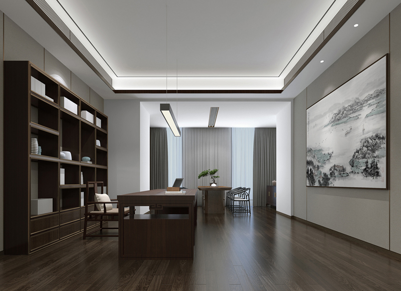 鄭州辦公室室內(nèi)裝修，展現(xiàn)出色彩的獨特魅力